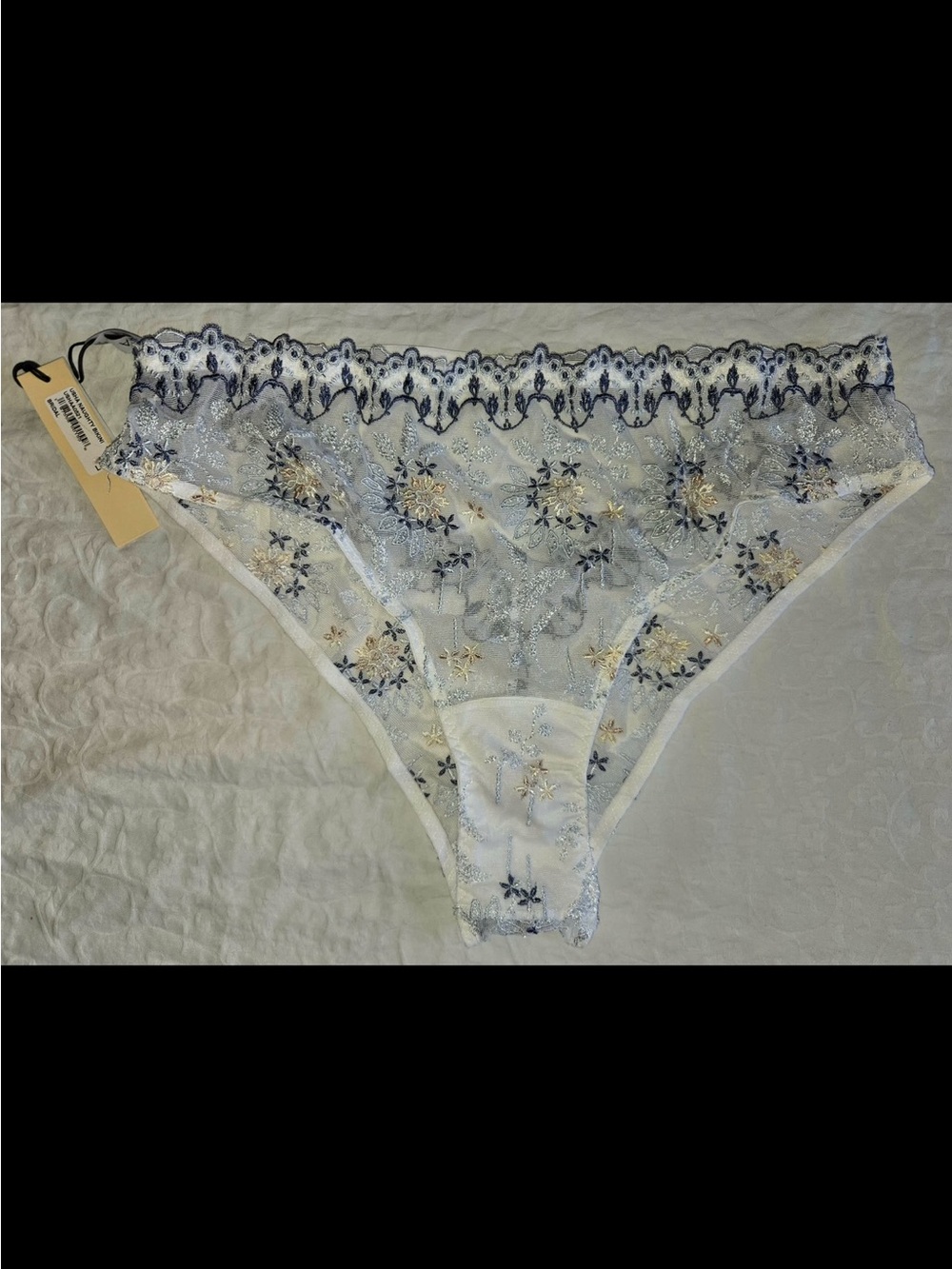 Cosabella Ushuaya Naughty Bikini in the color "Bridal" Size
